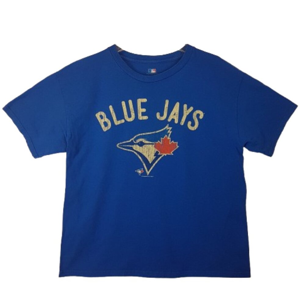 Vintage MLB Toronto Blue Jays Baseball Tee Shirt Large US L MLB Genuine Licensed